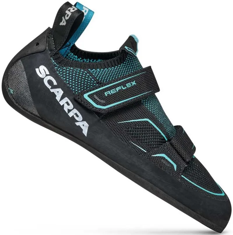 Scarpa Womens Reflex Climbing Shoes - Black-Ceramic